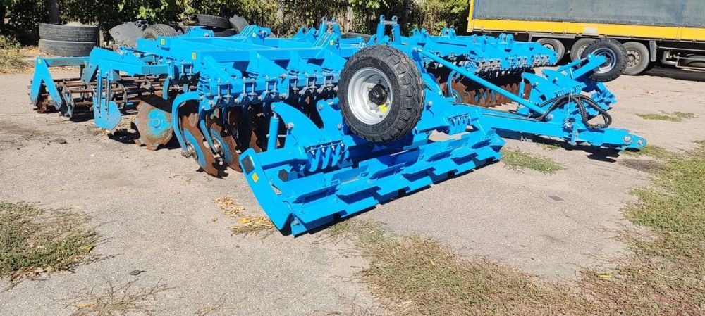 Дискова борона Lemken RUBIN 9/600 лемкен рубін з РУБЯЩИМ КАТКОМ