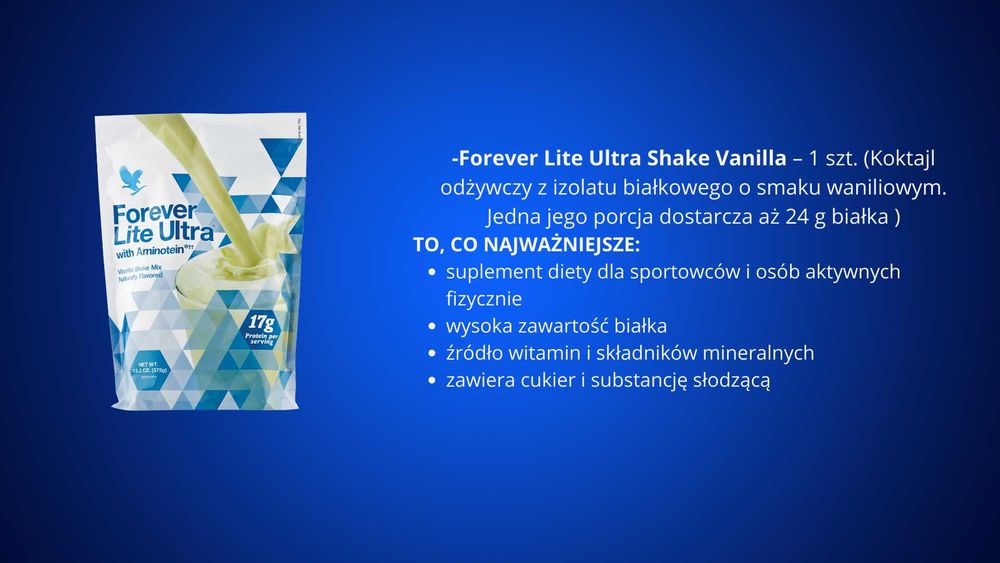 Forever - Zestaw Clean 9 smak waniliowy - oczyszczanie of.1