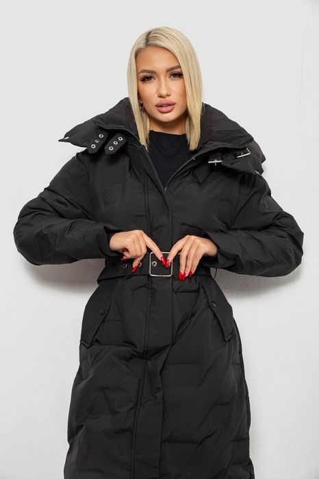 Куртка женская зимняя, цвет черный