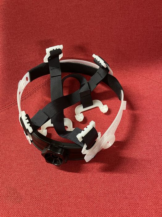 Kask ochronny żółty