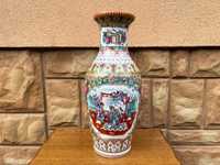 Wazon Na Kwiaty Orientalny Porcelana Chiny B416