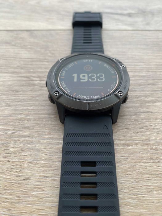 Garmin Fenix 6X Pro Solar Титановий | Не працює WIFI | Гарантія