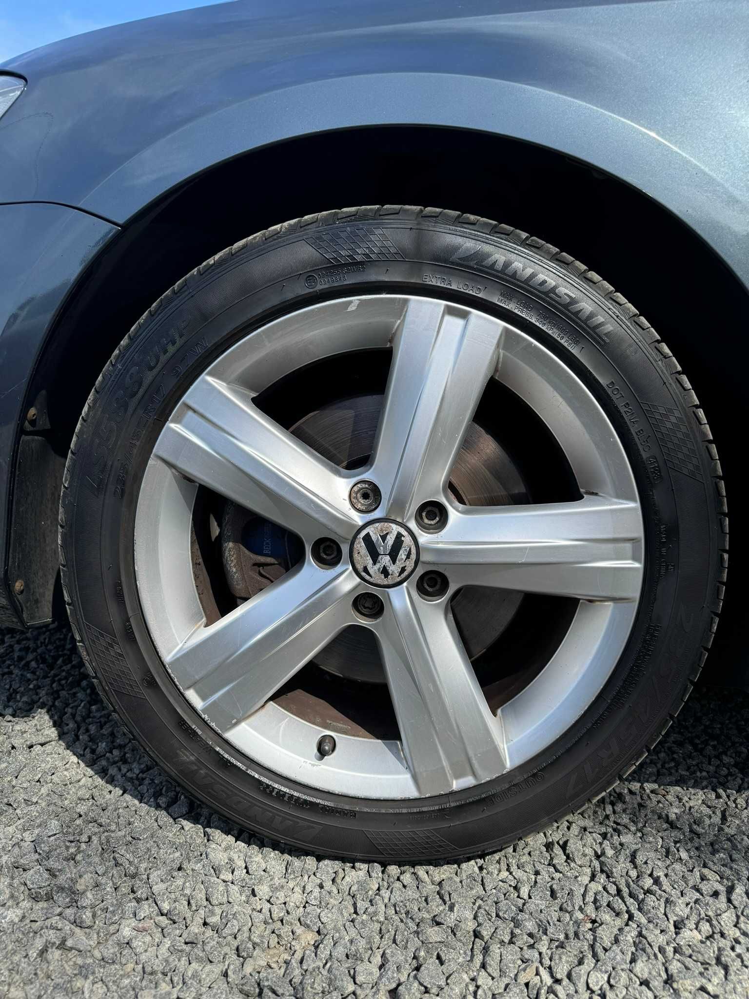 Комплект дисків з гумою R17 FONTANA 5х112 ET47 Volkswagen Skoda Audi