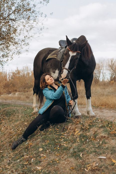 Фотосессия с лошадьми, съёмка с лошадью, фотосессия Харьков