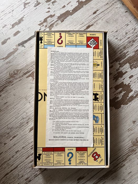 Monopoly vintage anos 80