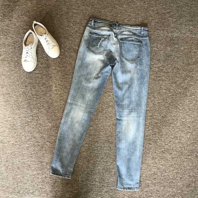Завужені джинси з середньою посадкою fb sister, 29 розмір
