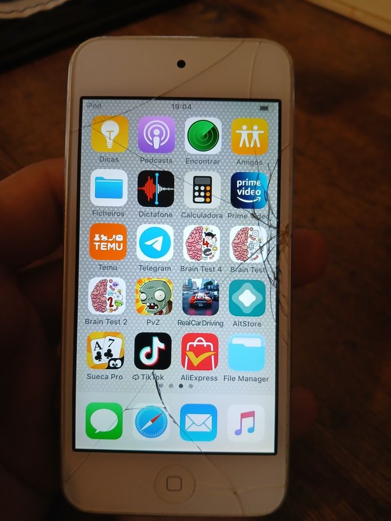 Ipod 6 geração funciona (ver descrição)