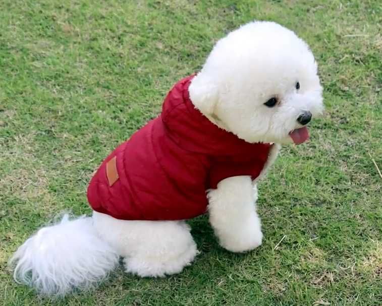 Куртка, комбинезон для собак средних размеров, плащевка+флис
