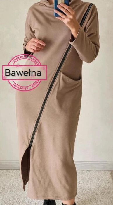 Bawełniana sukienka MIDI S,M