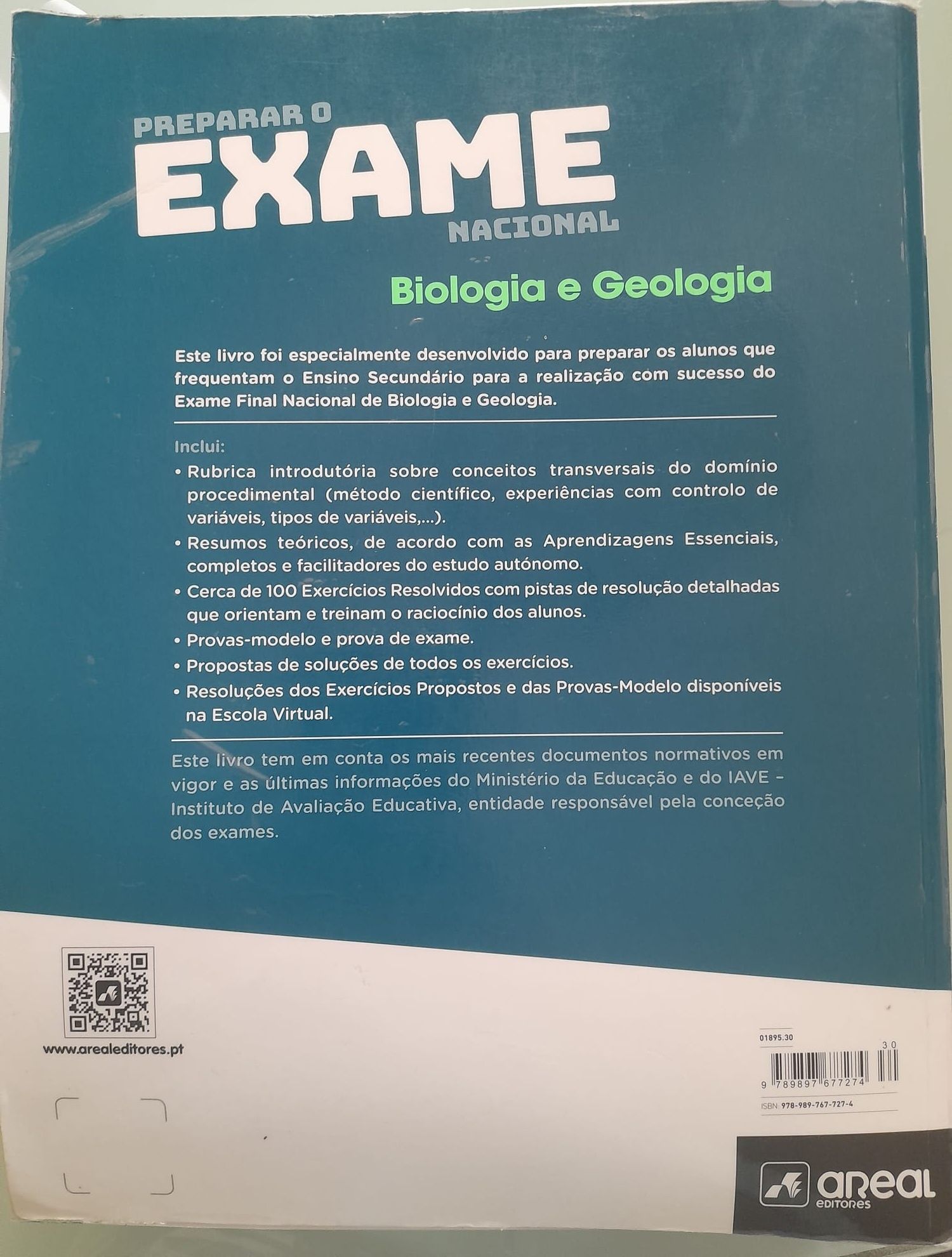 Livro Exame Nacional Biologia e Geologia