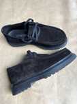 Venezia czarne sznurowane loafersy roz. 37