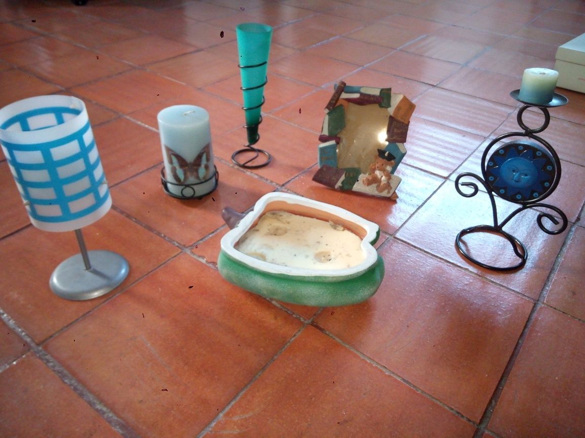 Artigos decorativos - velas