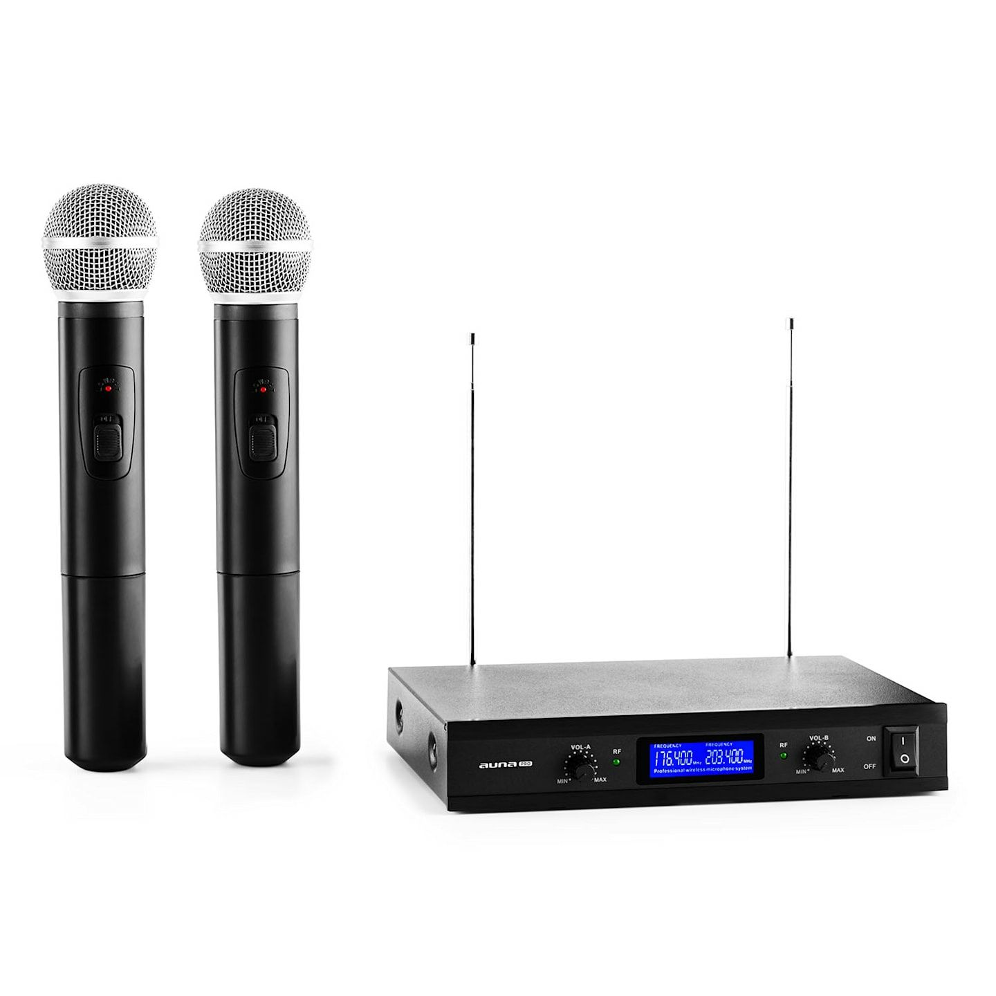 Беспроводной микрофон auna Pro VHF-400 Duo 1