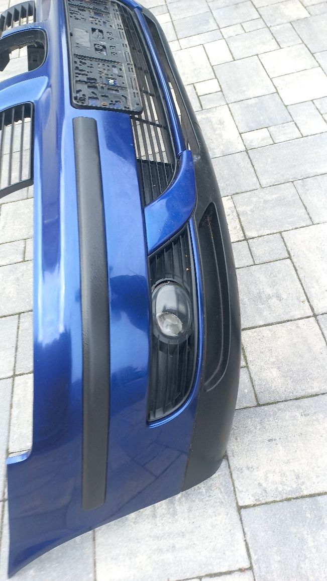 Seat Leon 1 toledo 2 zderzak przód przedni niebieski ls5n