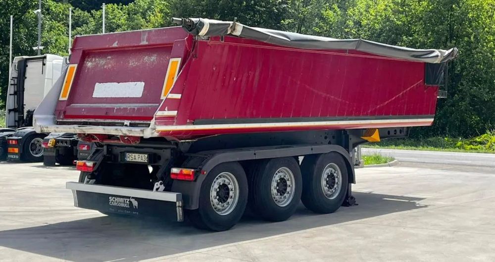 Schmitz Cargobull Wywrotka Aluminiowa 27m3 // Osie SAF // 2007 Rok // Klapa //