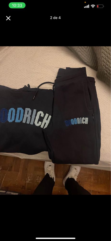Conjunto de Fato de treino  S Hoodrich