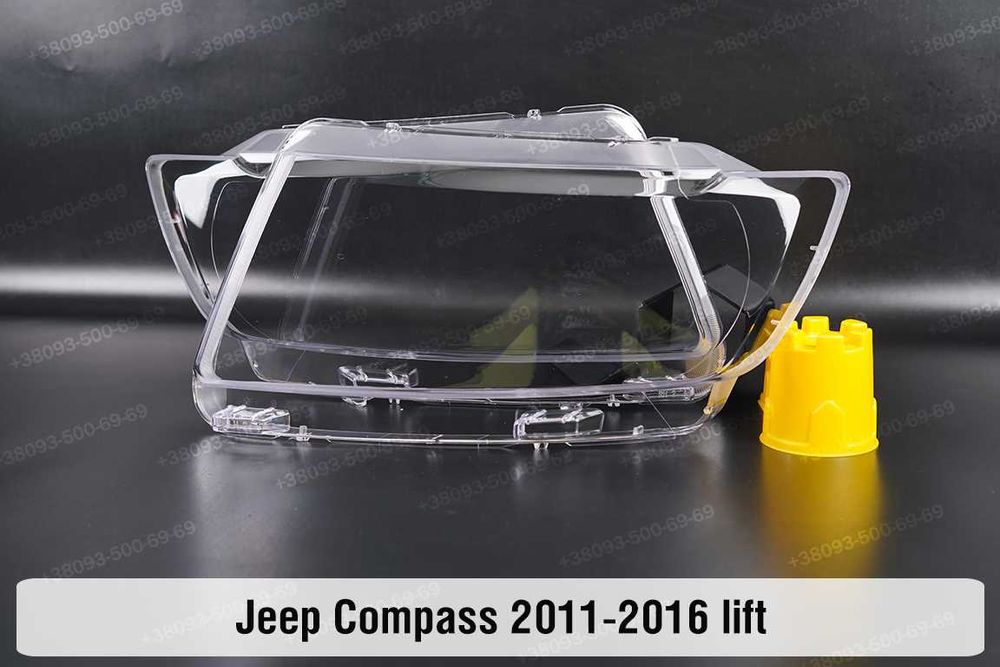 Стекло корпус на фару Jeep Compass Renegade Wrangler Джип Компасс
