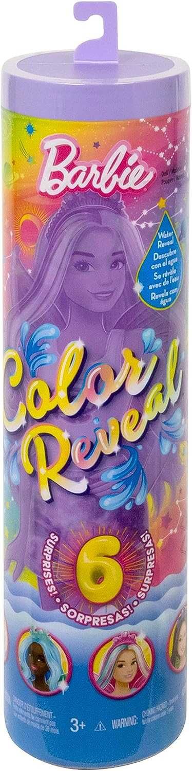 кукла Барби Цветное перевоплощение Фея Barbie Color Reveal HJX61