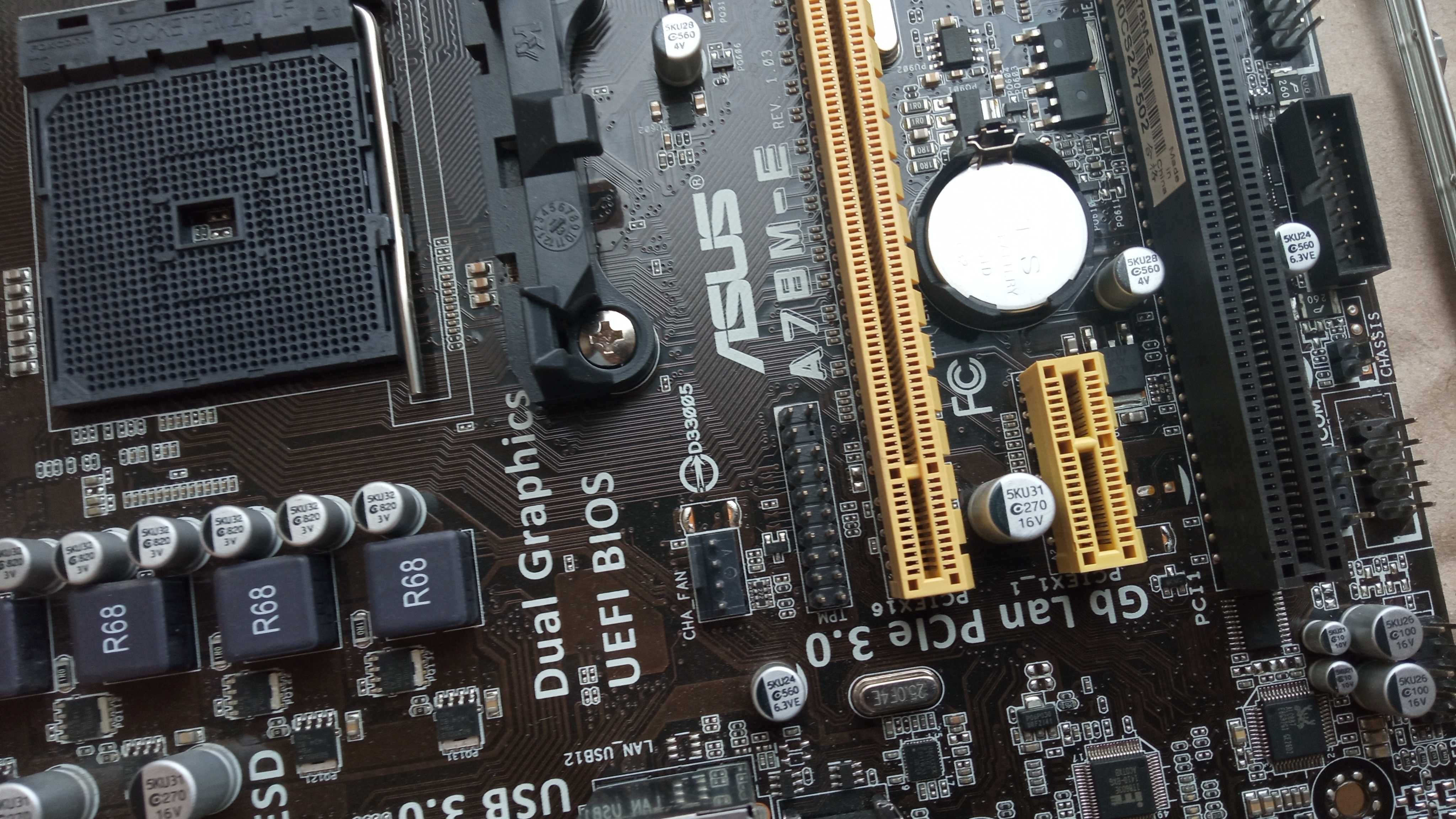 Материнская плата ASUS A78M-E, sFM2/FM2+
