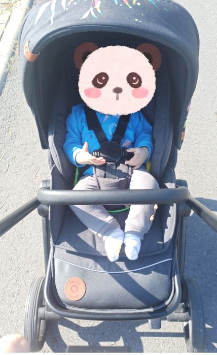 Wózek LIONELO + nosidełko + śpiworek zimowy + torba