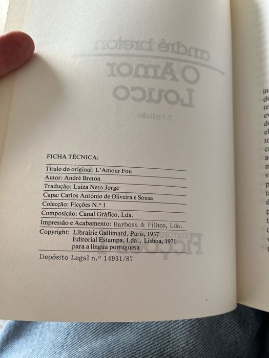 O Amor Louco de André Breton
