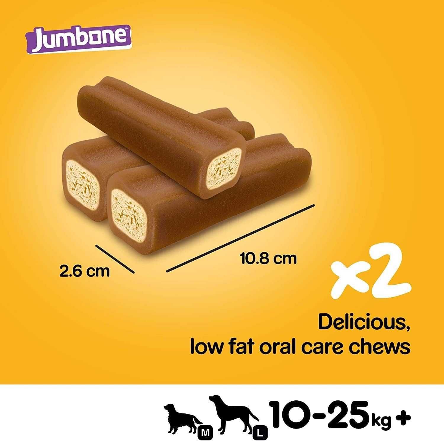 Pedigree Jumbone Maxi X2 MD Sabor Frago Pack 12x180g - ENTREGA GRÁTIS