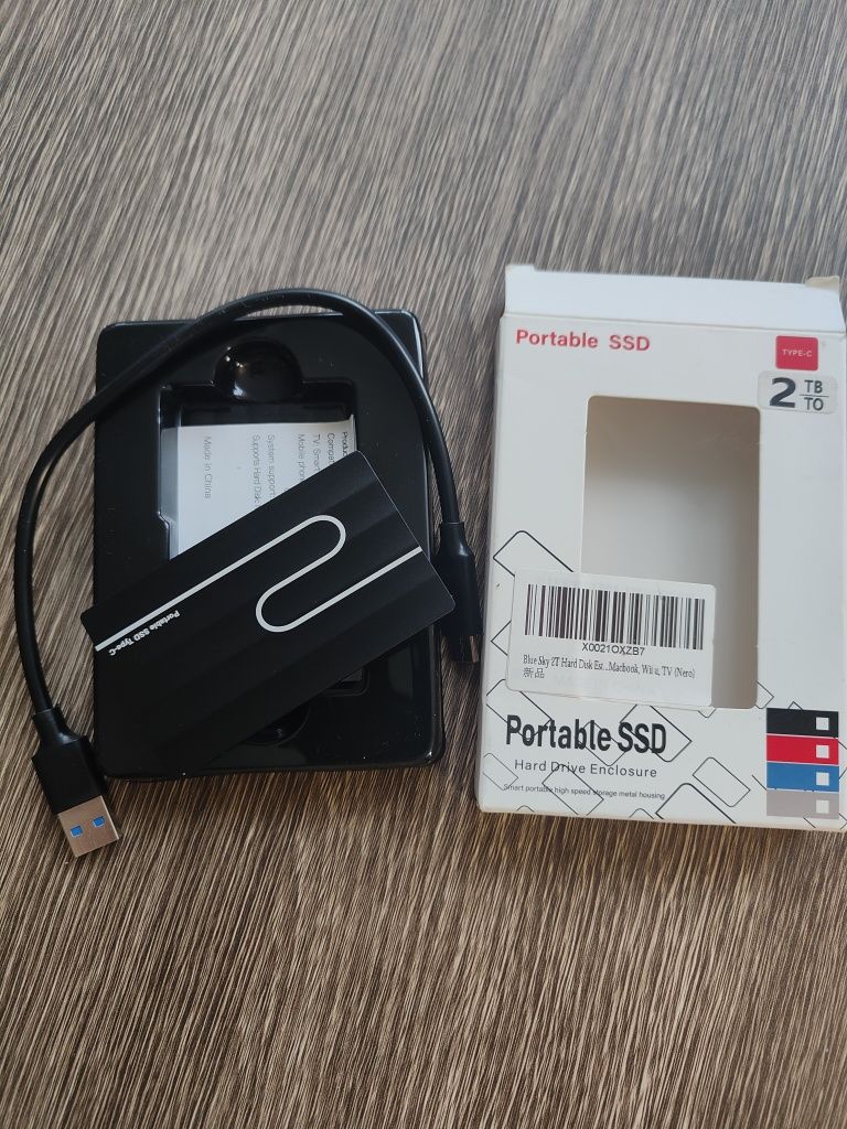 Dysk zewnętrzny SSD 2TB Blue Sky hard driver O202