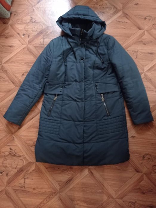 Куртка тепла жіноча, розмір 50-52, демісезон, на теплу зиму
