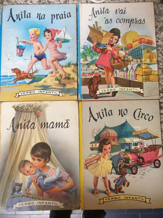 Livros antigos da Anita