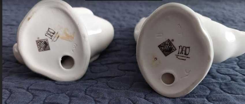 Par de gansos em porcelana LLADRÓ
