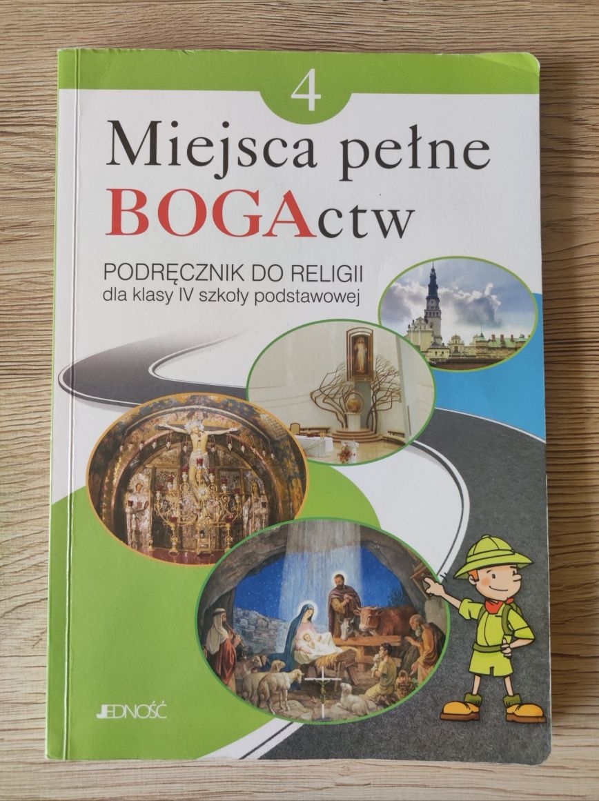 Religia klasa 4 Miejsca pełne BOGActw podręcznik do religii