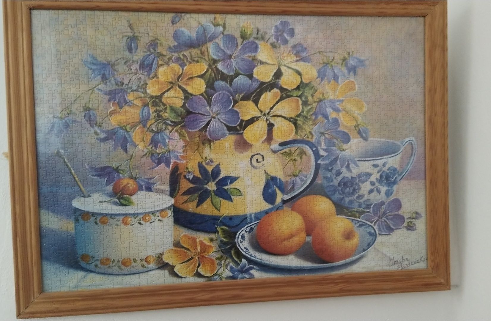 Puzzle em quadro