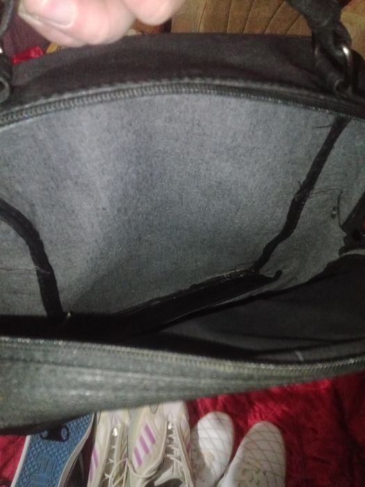 Сумка через плечо Коженая 30см на 30 см