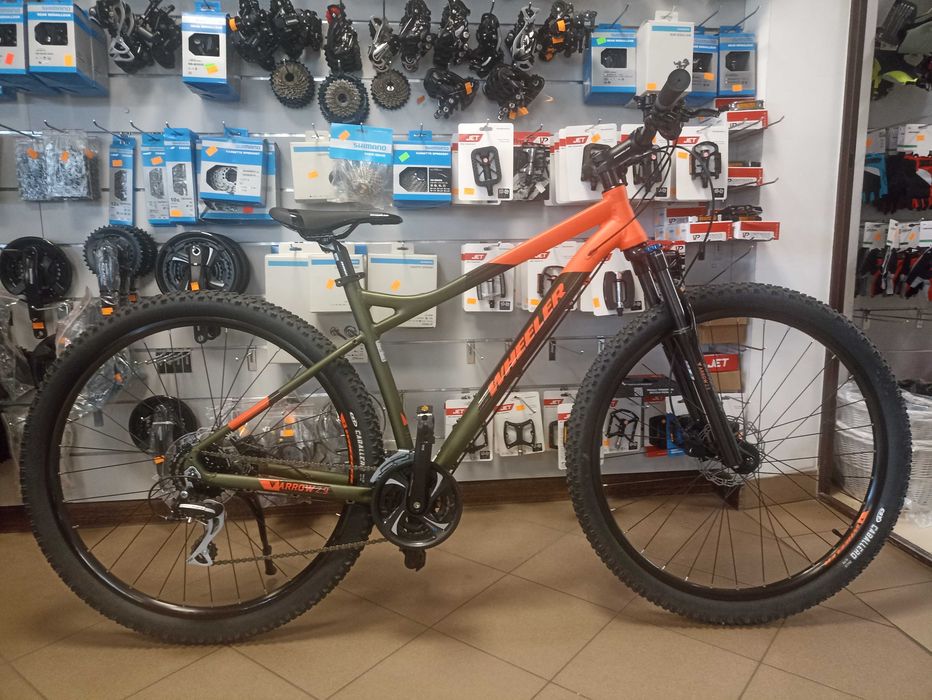 BLACK FRIDAY! Wheeler Arrow 2.9 MTB 19” 29” Zielono/Pomarańczowy