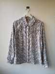 Camisa com padrão floral Lovie & Co, tamanho S