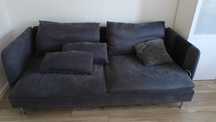 Sofa Ikea SÖDERHAMNSofa 3-osobowa, Fridtuna ciemnoszary