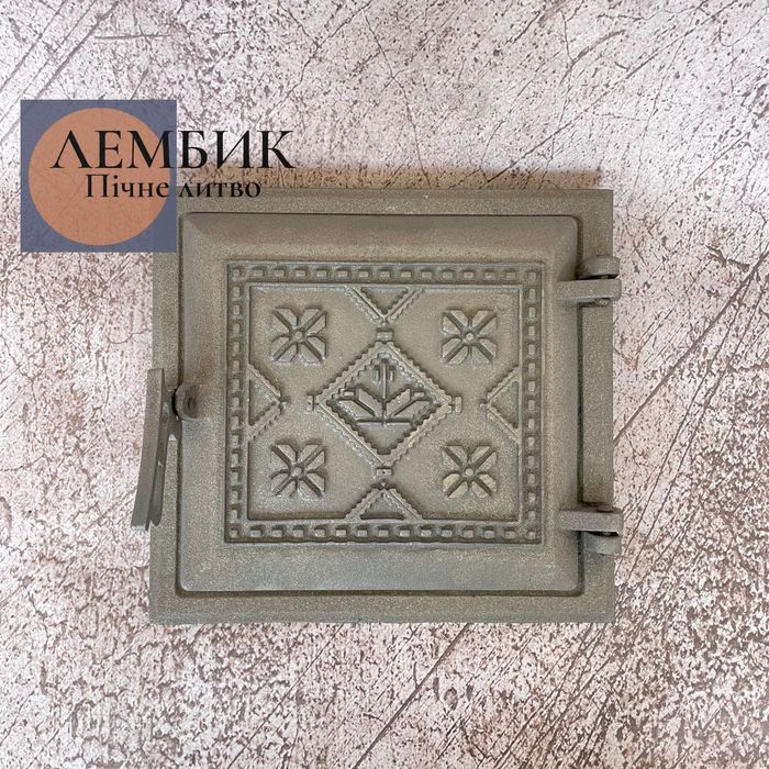 Дверцята для печі спарені |Дверца чугунная|Чавунні дверки з термосклом