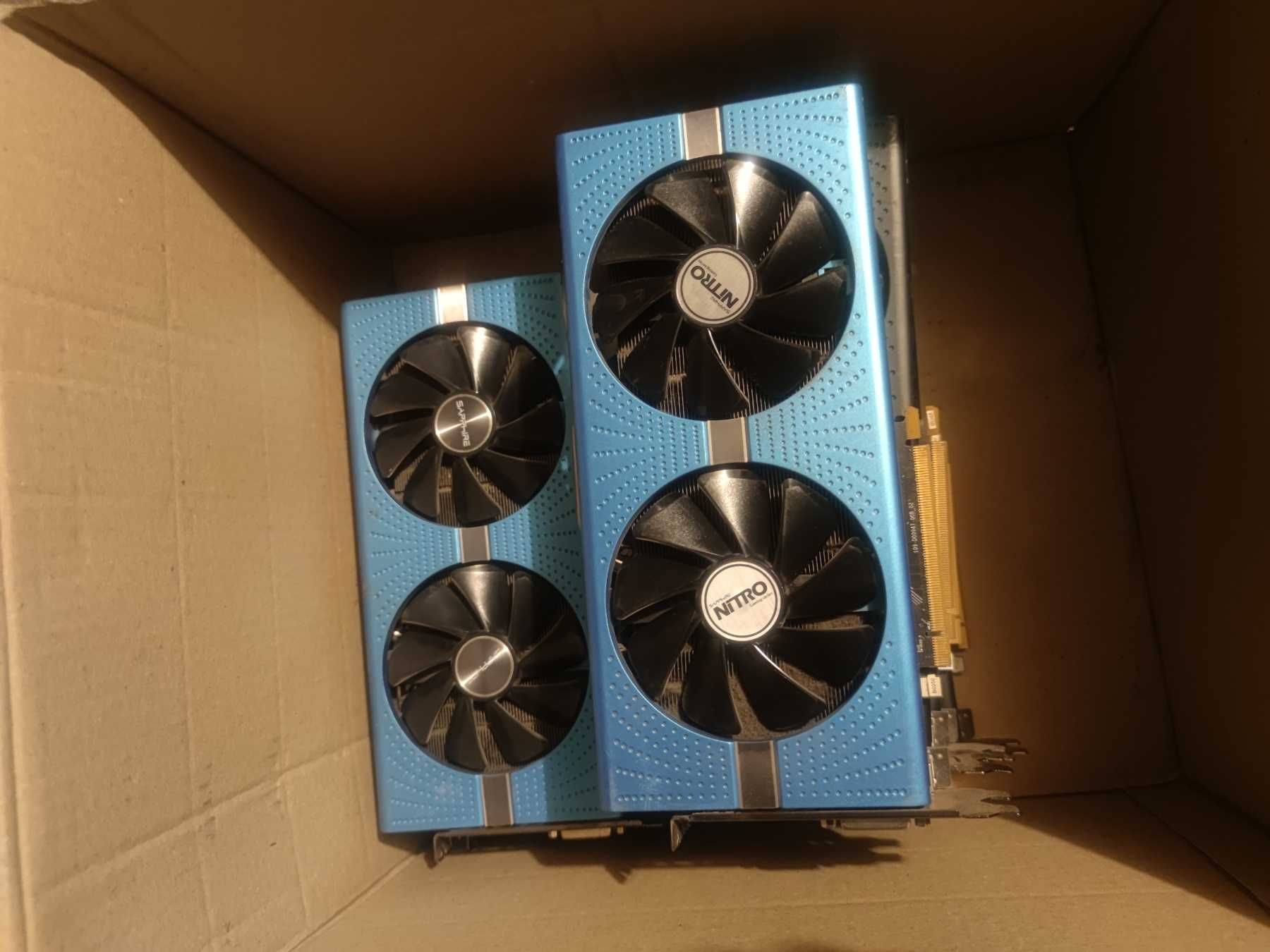 Продам видеокарты AMD Radeon RX 470, 480, 570, 580.