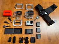GoPro Hero 3 Wifi Silver Ekran Akcesoria + 16GB