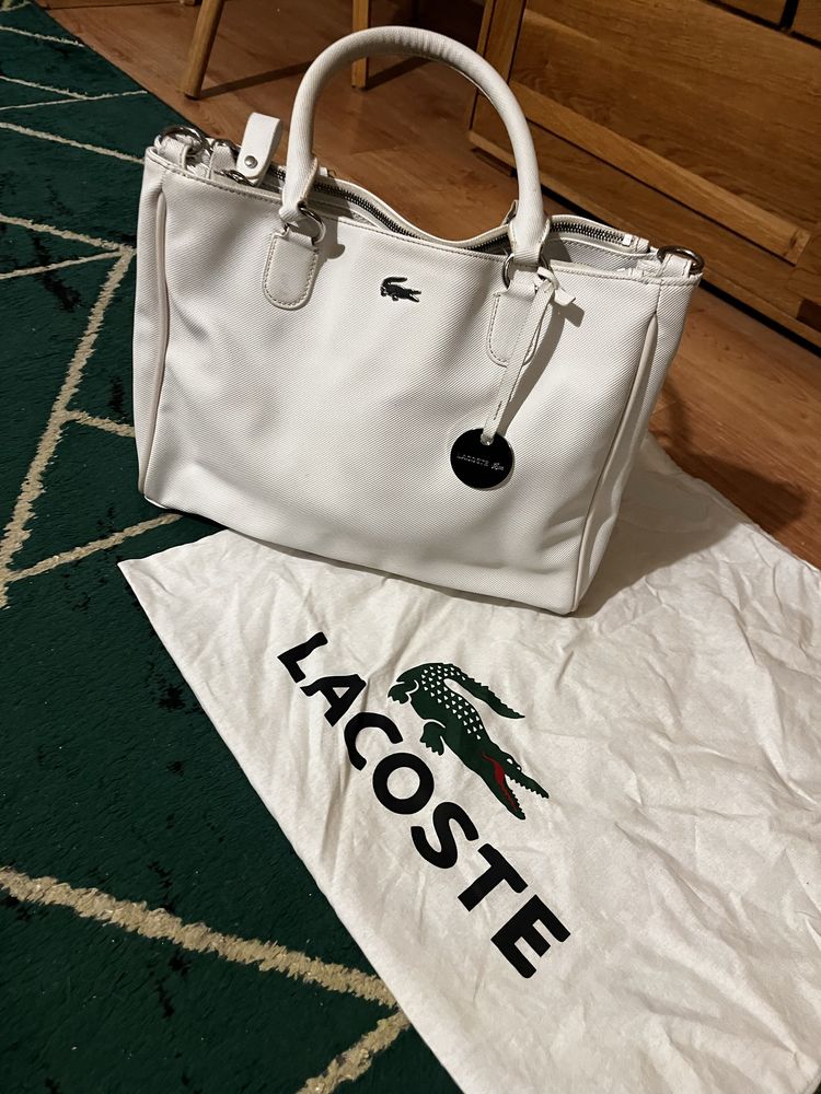 Lacoste Biala torebka