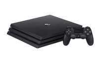 Konsola Sony PlayStation 4 pro 1 TB czarna / przewody / pad
