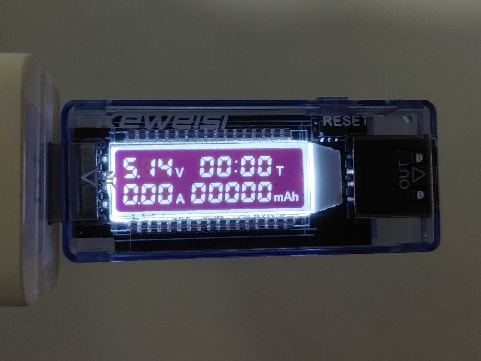 USB Tester Keweisi medidor usb