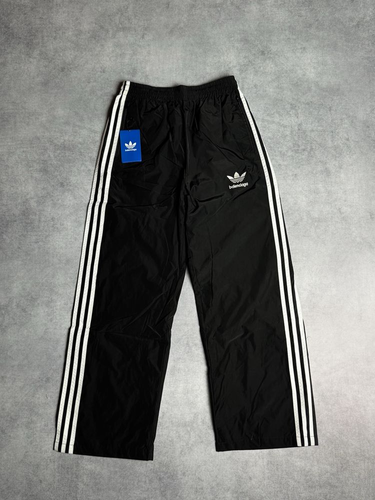 S,M,L | Спортивні штани Balenciaga x Adidas Logo Nylon Track Pants.