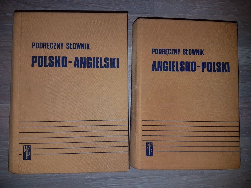 PRL starocie słownik polsko-angielski angielsko polski 1990 i 1989