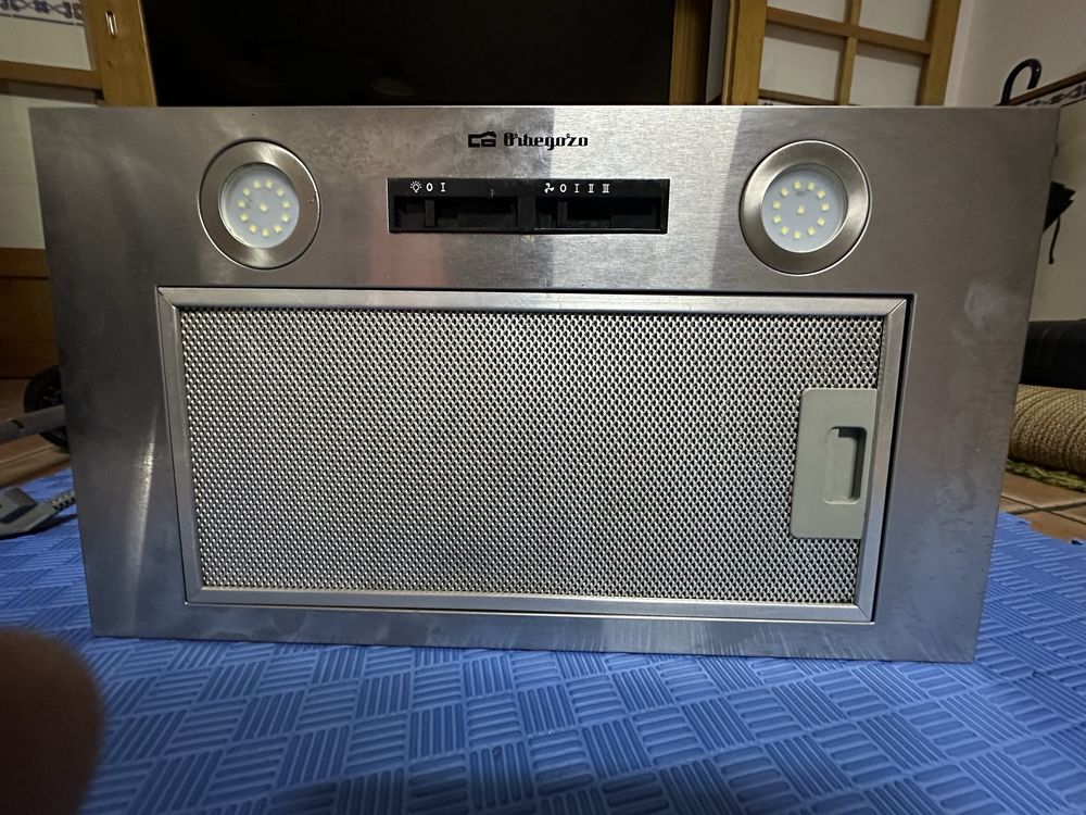 Exaustor ORBEGOZO CA 08160 IN (606.4 m3/h - 52 cm - Inox)