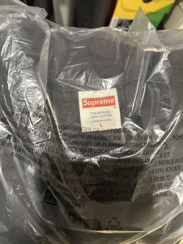 Supreme/Corteiz Rules The World Tee Black