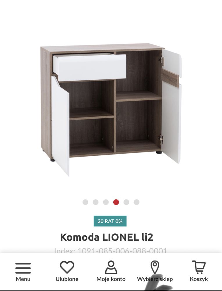 Komoda lionel Agata meble