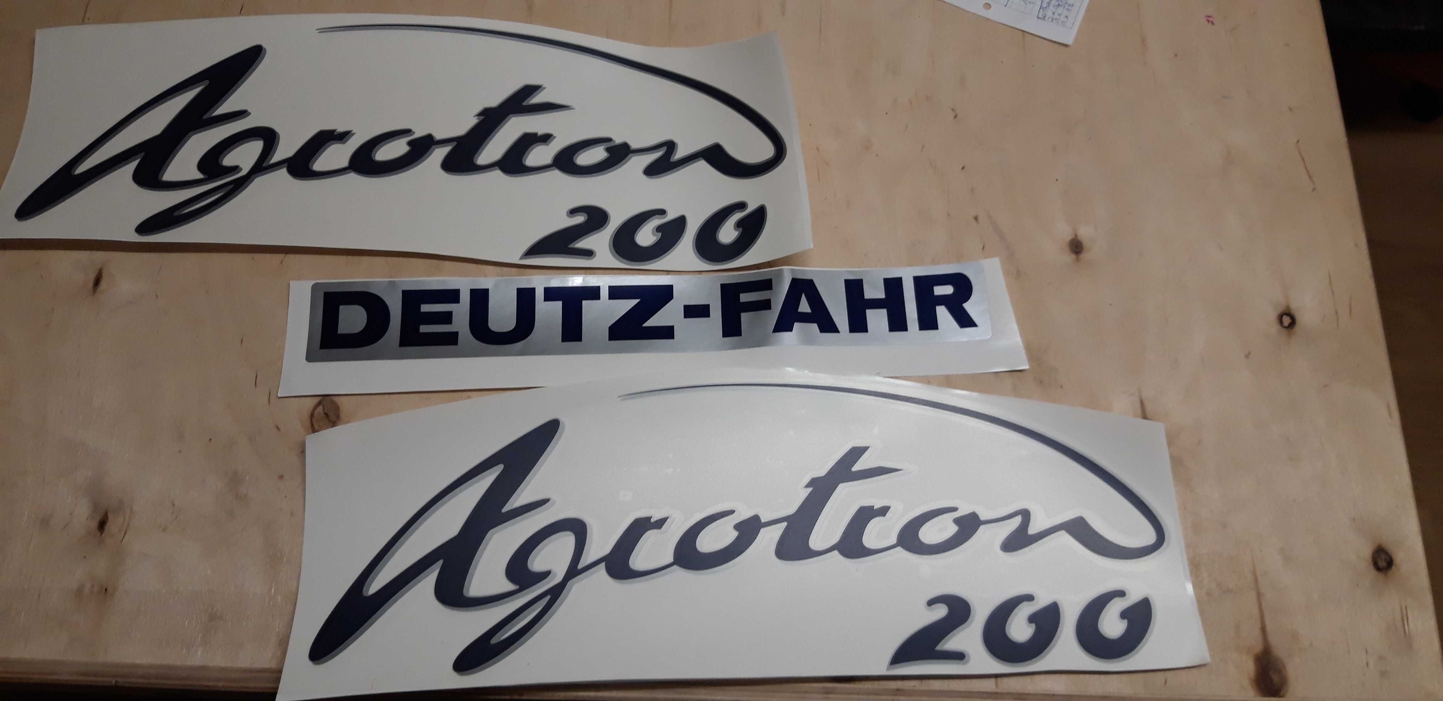 Naklejki Deutz Fahr Agrotron 265 df200df 105, df 150 df 135 df M410