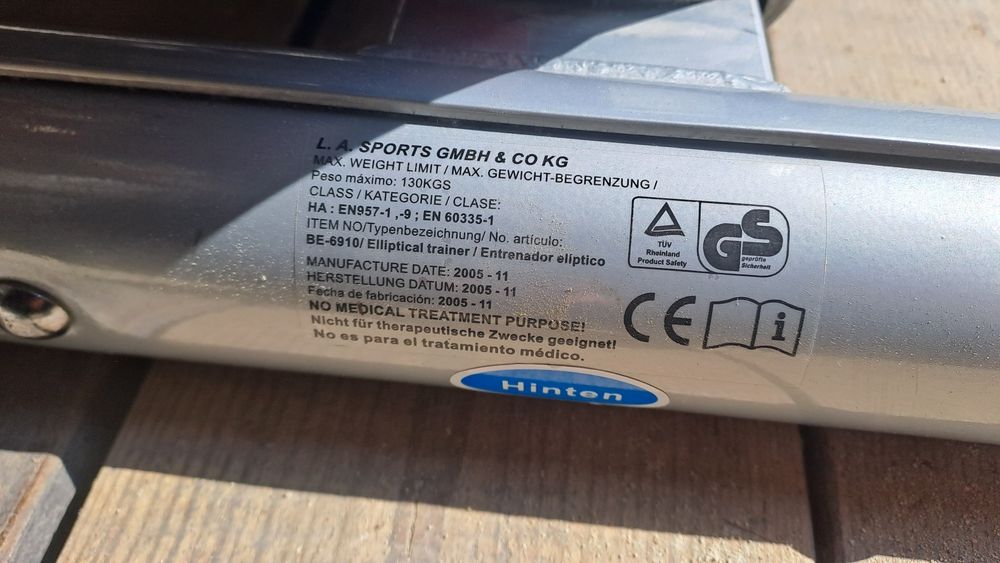 Orbitrek trenażer steper fitnes sport bieżnia rowerek