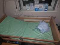 Łóżko rehabilitacyjne elektryczne + nowy materac itp
